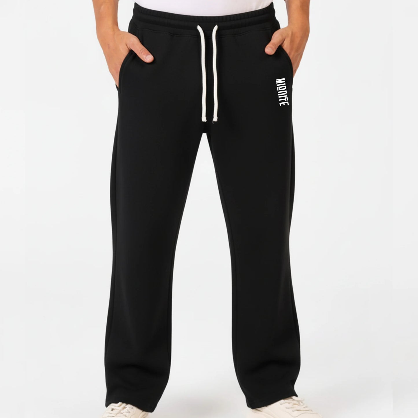 Black Regular Midnite Sweatpants