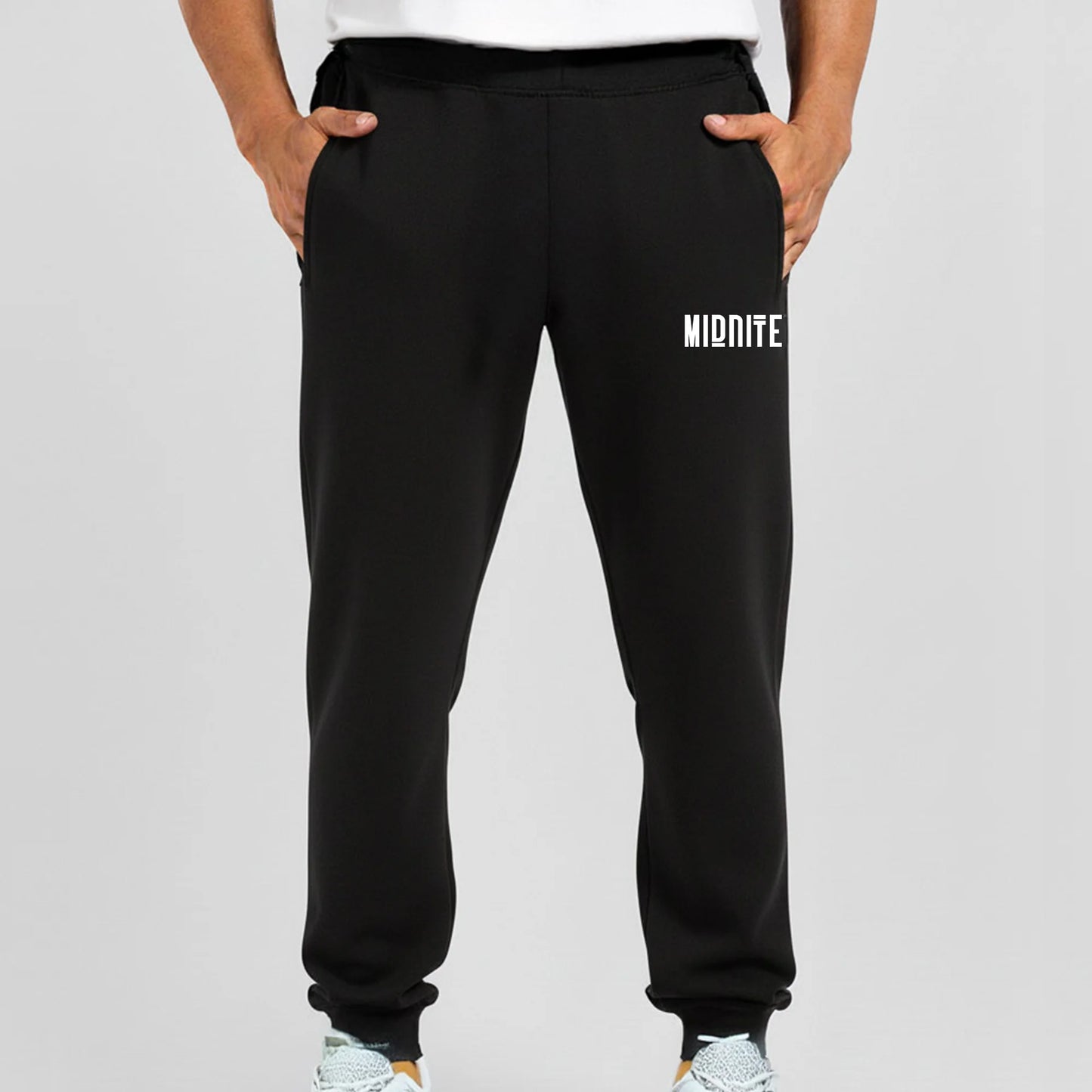Black Midnite Sweatpants – Elastic Fit