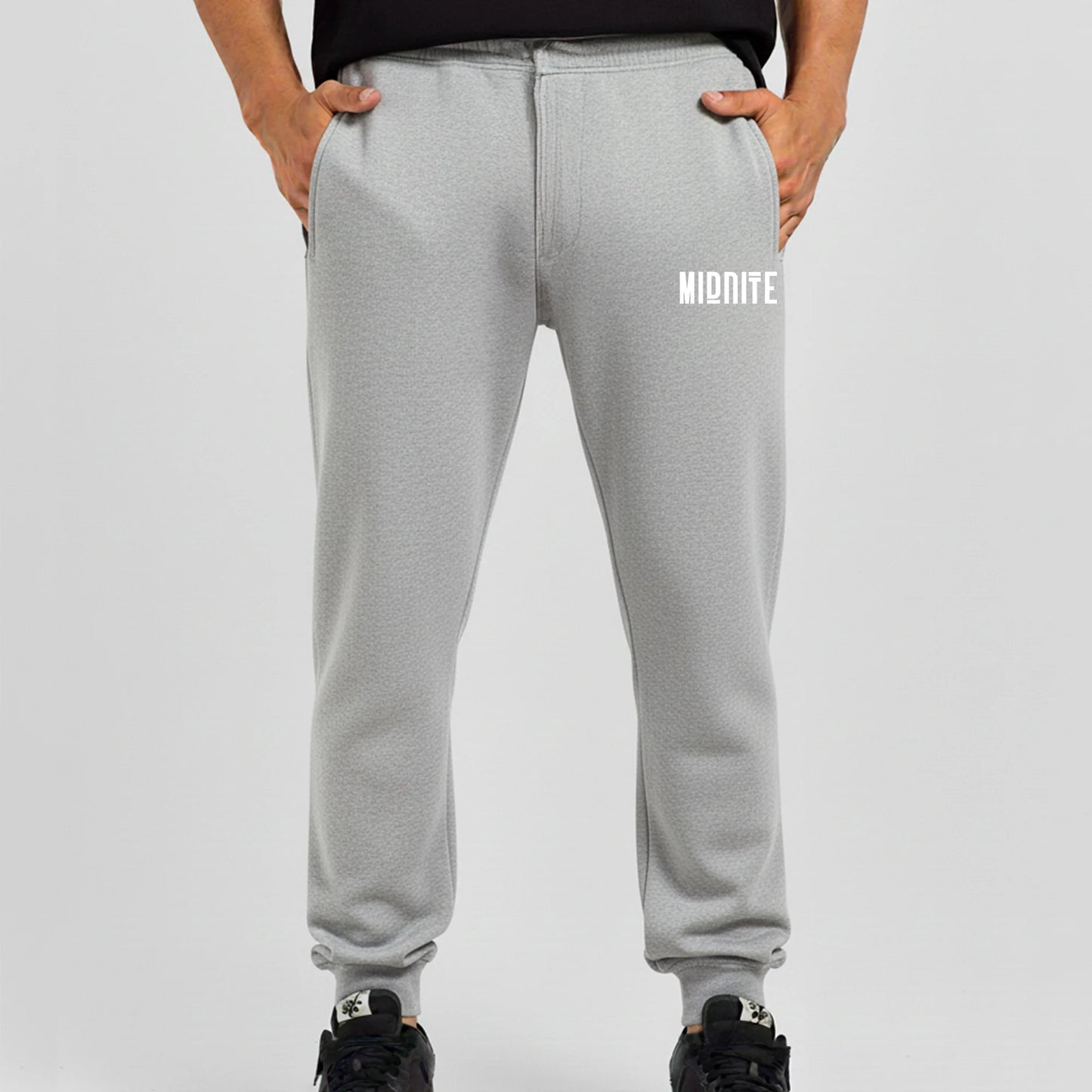 Light Gray Midnite Sweatpants – Elastic Fit