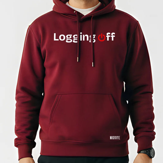 Logging Off Hoodie