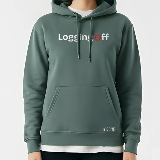 Logging Off Hoodie