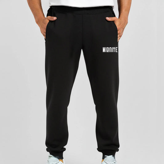 Black Midnite Sweatpants – Elastic Fit