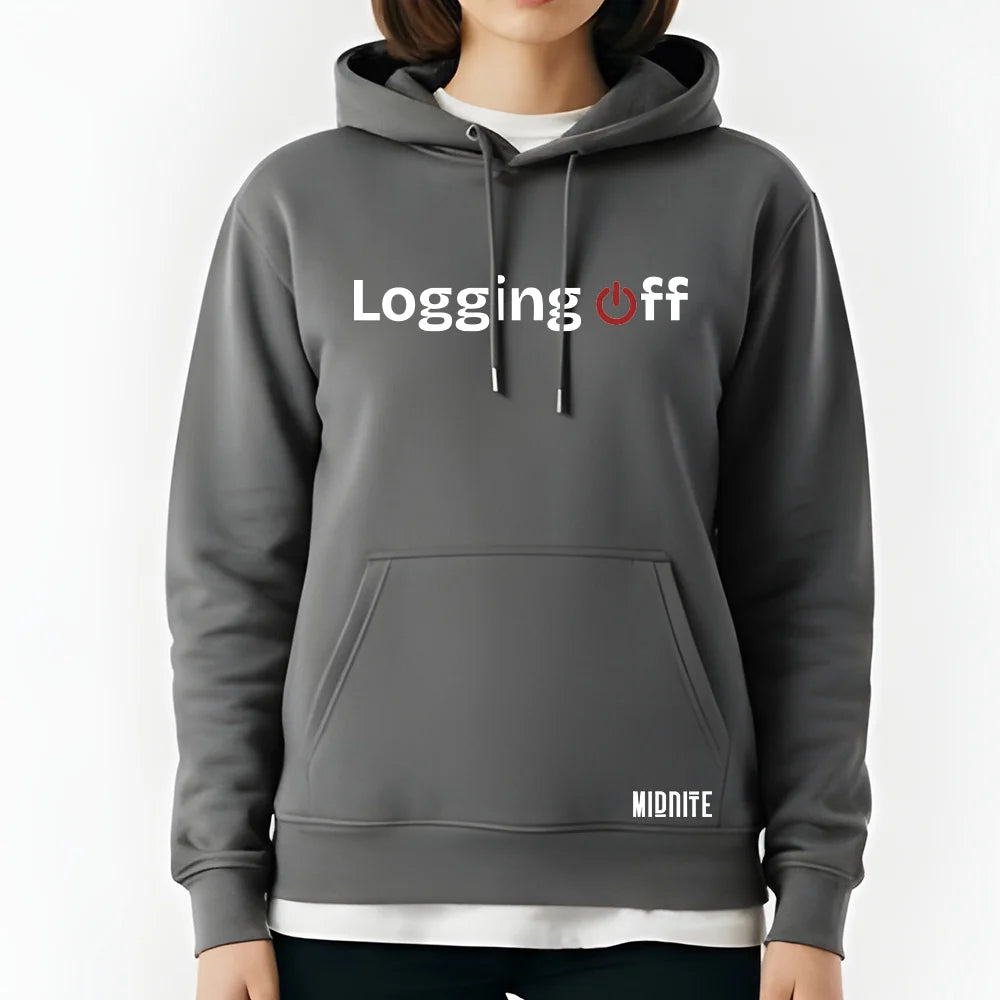 Logging Off Hoodie