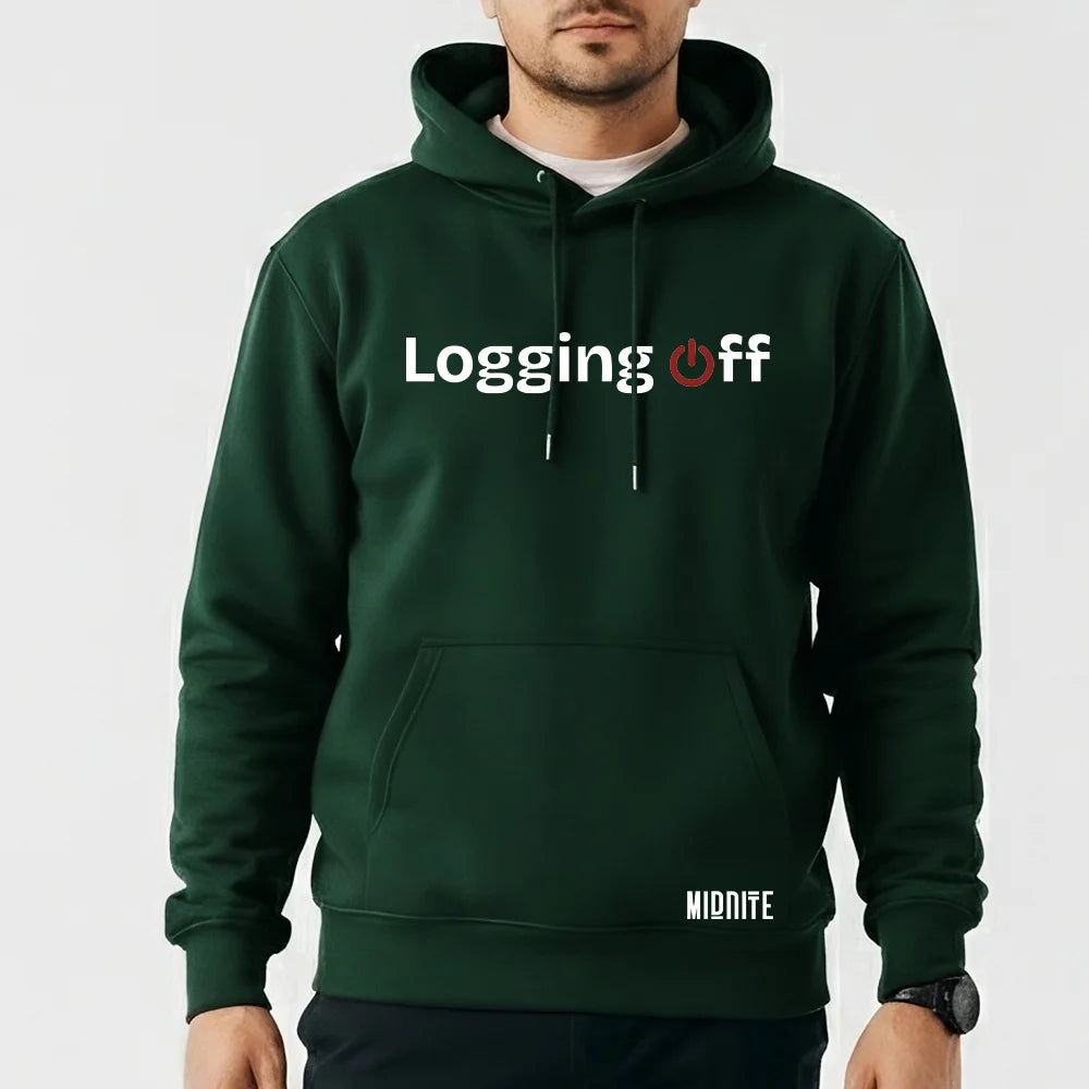 Logging Off Hoodie